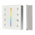 Панель Sens SMART-P55-MULTI White (3V, 4 зоны, 2.4G) (ARL, IP20 Пластик, 5 лет) Панель Sens SMART-P55-MULTI White (3V, 4 зоны, 2.4G) (ARL, IP20 Пластик, 5 лет)