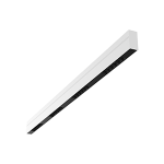 Светодиодный светильник VARTON Stellar-Line Comfort подвесной/накладной 1200х35х75 мм 36 ВТ 4000 K RAL9010 белый матовый с линзами 50 градусов