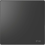 Клавиша одинарная перекидная для выкл-ля/кнопки пластик антрацит матовая влагозащищённая SE MERTEN D-Life