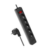Сетевой фильтр 5гн с З/К 3м с выкл черный 2хUSB+1хType-C 10А ПВС 3х0.75 КОСМОС (1/20) Сетевой фильтр 5гн с З/К 3м с выкл черный 2хUSB+1хType-C 10А ПВС 3х0.75 КОСМОС (1/20)