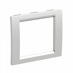 Рамка универсальная на 2 модуля, цвет серый металлик ДКС