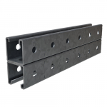 СТРАТ-профиль двойной перфорированный 41х41х400, толщ. 2,5 мм, гор. цинк