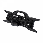 Удлинитель на рамке 1гн без З/К 10м черный 6А ПВС 2х0,75 IP20 PROconnect Удлинитель на рамке 1гн без З/К 10м черный 6А ПВС 2х0,75 IP20 PROconnect