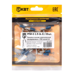 Разъем плоский ответвительный изолированный РПИ-О 2.5-(6.3) (20 шт) (КВТ) Разъем плоский ответвительный изолированный РПИ-О 2.5-(6.3) (20 шт) (КВТ)