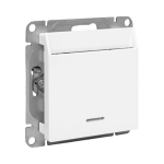 Выключатель карточный с подсветкой, белый Эпика EKF