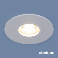 Алюминиевый точечный светильник 2100 MR16 WH белый (1/50) Алюминиевый точечный светильник 2100 MR16 WH белый (1/50)