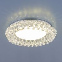 Точечный светильник с хрусталем 1063 GX53 CH / CL хром / прозрачный (1/50) Точечный светильник с хрусталем 1063 GX53 CH / CL хром / прозрачный (1/50)
