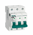 Выключатель автоматический 3-полюсный (3P) 25А хар. C DEKraft ВА-103 Выключатель автоматический 3-полюсный (3P) 25А хар. C DEKraft ВА-103