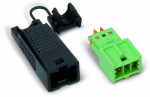 Штекер с корпусом разгрузки натяжения 2-пол. Код. E зеленые WINSTA® KNX 893-1012 Штекер с корпусом разгрузки натяжения 2-пол. Код. E зеленые WINSTA® KNX 893-1012
