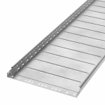 Лоток перфорированный Профи INOX (AISI 304) 500х50х6000 (1,2 мм) (12 м/уп) Промрукав