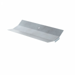 Крышка угла вертикального внутреннего 45 градусов Профи INOX (AISI 316) 600 (1,0 мм) Промрукав