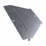 Крышка переходника симметричного Стандарт INOX (AISI 316) 600х300 Промрукав Крышка переходника симметричного Стандарт INOX (AISI 316) 600х300 Промрукав