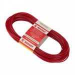 Трос стальной в ПВХ изоляции d=2.5 мм, моток 20 метров, КРАСНЫЙ REXANT (1/50) Трос стальной в ПВХ изоляции d=2.5 мм, моток 20 метров, КРАСНЫЙ REXANT (1/50)