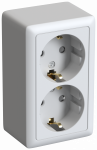 Розетка 2гн с З/К шторки о/у белый изол.пласт. 16А IP20 Хит Systeme Electric (1/84) Розетка 2гн с З/К шторки о/у белый изол.пласт. 16А IP20 Хит Systeme Electric (1/84)