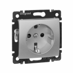 Розетка 1гн с З/К шторки с/у алюминий механизм на винтах Valena Legrand (1/10) Розетка 1гн с З/К шторки с/у алюминий механизм на винтах Valena Legrand (1/10)