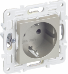 Розетка 1гн с З/К шторки с/у шампань механизм 16А SK-R04Sh SKANDY IEK (1/10/100)