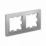 Рамка 2гн алюминий AtlasDesign Systeme Electric (1/10) Рамка 2гн алюминий AtlasDesign Systeme Electric (1/10)