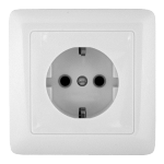 Розетка 1гн с З/К с/у белый в сборе 16А Хит Systeme Electric (1/81) Розетка 1гн с З/К с/у белый в сборе 16А Хит Systeme Electric (1/81)