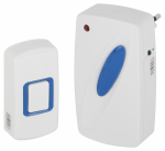 Звонок беспроводной IP44 от сети + А23(12в) 100м C93 ЭРА (1/10/60)