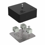 Коробка огнестойкая для кабель-канала 40-0450-FR2.5-6 Е15-Е120 RAL9005 75х75х30 (87 шт/кор) Промрукав