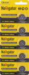 Элемент питания CR1616 литиевый бл. 5шт Navigator (5/100/2500)