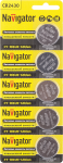 Элемент питания CR2430 литиевый бл. 5шт Navigator (5/100/2500)
