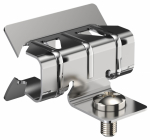 Зажим балочный 8-14мм с отгибом и винтом М6х9 HDZ IEK (25/250)