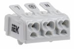 Клемма пружинная соединительная КСПн3-L+N+PE IEK (150/1500)