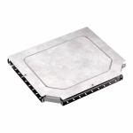 Тройник горизонтальный 50x500мм оцинковка горячим способом по методу сендзимира 75мм ПРОМРУКАВ _