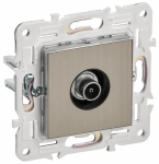 SKANDY Роз. TV оконечная SK-A12N никель IEK