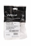 WRline Проходной адаптер формата Keystone, RJ45-RJ45 (8p8c), категория 5е, неэкранированный, цвет черный WRline Проходной адаптер формата Keystone, RJ45-RJ45 (8p8c), категория 5е, неэкранированный, цвет черный