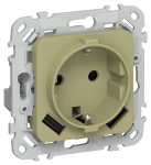 FLITE Роз.с з/к/ш 16А USB AA 3,1А РСЮша11-0-ФлО ол. IEK