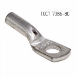 Трубчатый кабельный наконечник кольцевой M6 2.5мм² медь DKC (ДКС)