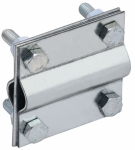 Зажим заземления крестообразный стержень-стержень оцинкованная сталь IEK (1/50) Зажим заземления крестообразный стержень-стержень оцинкованная сталь IEK (1/50)