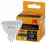 Лампа светодиод 11Вт GU5.3 3000К 630Лм софит MR16-11W-830-GU5.3 Kodak (1/10) Лампа светодиод 11Вт GU5.3 3000К 630Лм софит MR16-11W-830-GU5.3 Kodak (1/10)