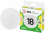 Лампа светодиодная ЭРА GREEN LINE LED GX-18W-830-GX53 GL 18Вт таблетка теплый белый свет GX53 Лампа светодиодная ЭРА GREEN LINE LED GX-18W-830-GX53 GL 18Вт таблетка теплый белый свет GX53