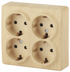 Розетка 4гн с З/К шторки о/у сосна 16А IP20 11-2211-11 Эксперт ЭРА (1/8/80) Розетка 4гн с З/К шторки о/у сосна 16А IP20 11-2211-11 Эксперт ЭРА (1/8/80)