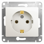 Розетка 1гн с З/К с/у перламутр механизм 16А Glossa Systeme Electric (1/20) Розетка 1гн с З/К с/у перламутр механизм 16А Glossa Systeme Electric (1/20)