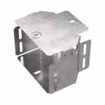 Переходник - редуктор д/лист. каб. лотка без разъема/соедин-ля c симметр. редукцией 150мм/100мм с высотой лотка100мм ПРОМРУКАВ