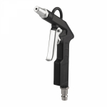 Пистолет продувочный пневматический, металлический, с удлиненным соплом (135мм) KRANZ Пистолет продувочный пневматический, металлический, с удлиненным соплом (135мм) KRANZ