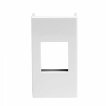 Адаптер для информационных разъемов KEYSTONE, «Viva», 1 мод., белый Адаптер для информационных разъемов KEYSTONE, «Viva», 1 мод., белый