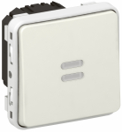 Plexo Таймер с индик.250В бел