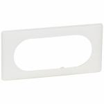 Рамка 2гн белая перкаль wide Celiane Legrand Рамка 2гн белая перкаль wide Celiane Legrand