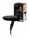 Фен "Сатурн 2", 1600 Вт, 2 режима работы, режим хол. воздух, насадка-концентратор, черный, TDM Фен "Сатурн 2", 1600 Вт, 2 режима работы, режим хол. воздух, насадка-концентратор, черный, TDM