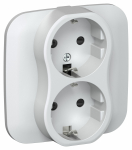 FLITE Роз. 2-я с з/к/ш б/к 16А РСш12-1-А-ФлЖ жем. IEK