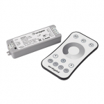 Диммер SMART-DIM-SET-RING (12-24V, 1x8A, ПДУ 2.4G) (Arlight, IP20 Пластик, 5 лет)