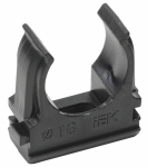 Клипса d16 черная CF16 ELASTA IEK (100/1000)