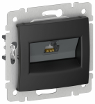 IEKVALENA Роз. комп. RJ45 кат.5Е UTP 6945371 черн. м. IEK
