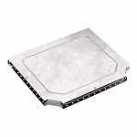 Тройник горизонтальный 50x600мм оцинковка горячим способом по методу сендзимира 75мм ПРОМРУКАВ _