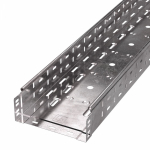 Лоток кабельный листовой 3000x200x80 сталь с перфорированной боковой стенкой толщ.1мм ПРОМРУКАВ Лоток кабельный листовой 3000x200x80 сталь с перфорированной боковой стенкой толщ.1мм ПРОМРУКАВ